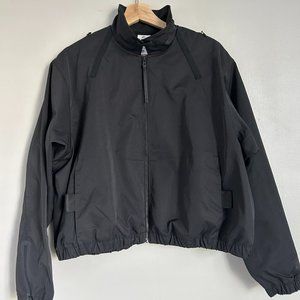 Nike Tech Pack Dri-Fit Utility Bomber Jacket Triple Black Womens Size Large